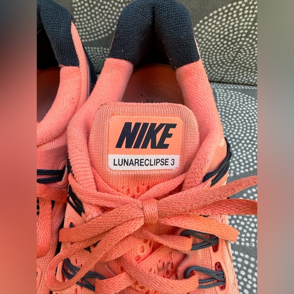 Nike Lunarglide 4 524978-604 Fluorescent Orange Running Shoes - Picture 2 of 5